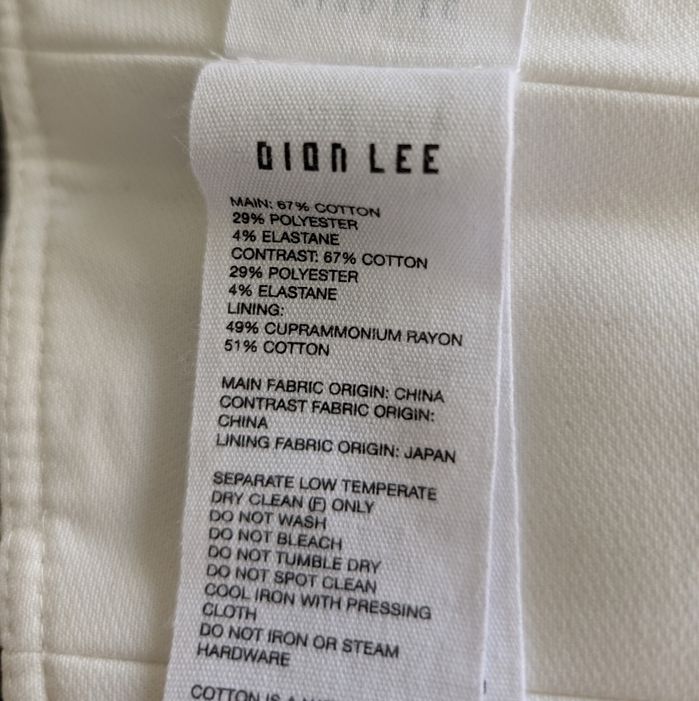 [NWT] Dion Lee White Gold Hardware Corset Strappy Laced Slider Bustier Top Sz 2 - Picture 4 of 12